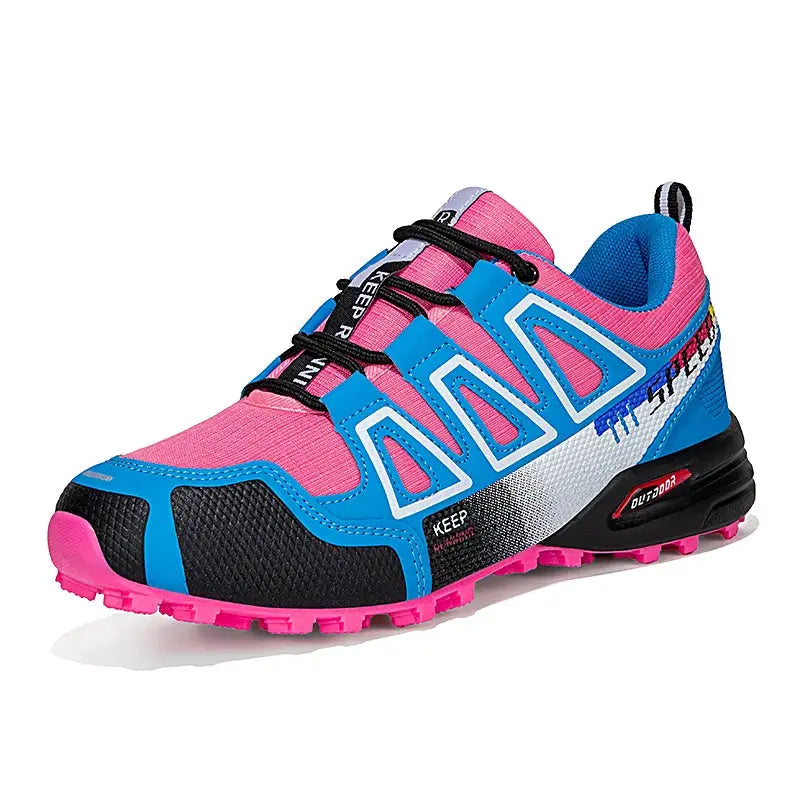 Unisex Outdoor Hiking Shoes Lace Up Non Slip Lightweight Tactical Training Sports Shoes Casual Cycling