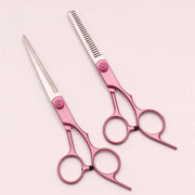 6 Inch Japanese Stainless Steel Hairdressing Scissors Set With Thinning Shears For Professional Hair Styling Tool