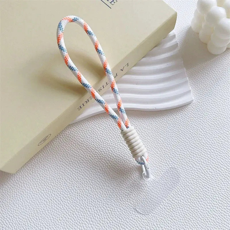 Mobile Phone Lanyard Strap With Patch Attachment For Secure Phone Case Rope Keychain And Hanging Chain