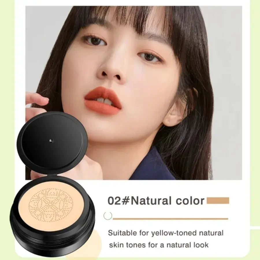 SnailSilk Beauty Snail Collagen BB Cream Mushroom Head Air Cushion CC Cream Hydrates Brightens Waterproof