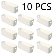 10 Piece Multifunctional Durable Storage Boxes Large Capacity Desktop Organizer For Underwear Sundries And Clutter