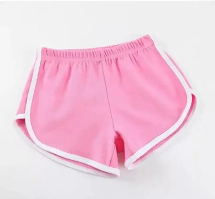 VivaFit Womens Casual Fitness Shorts Slim Fit Breathable Cotton Blend For Running Cycling And Gym