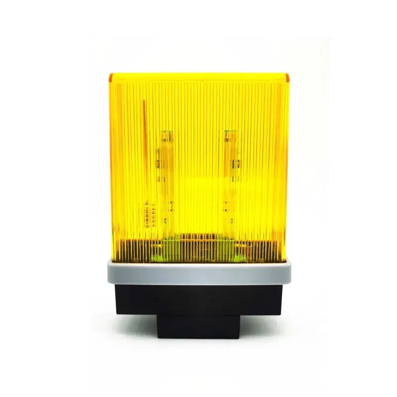 Yellow flashing beacon light for gate alarm, 12V-265V AC/DC by Simples Market