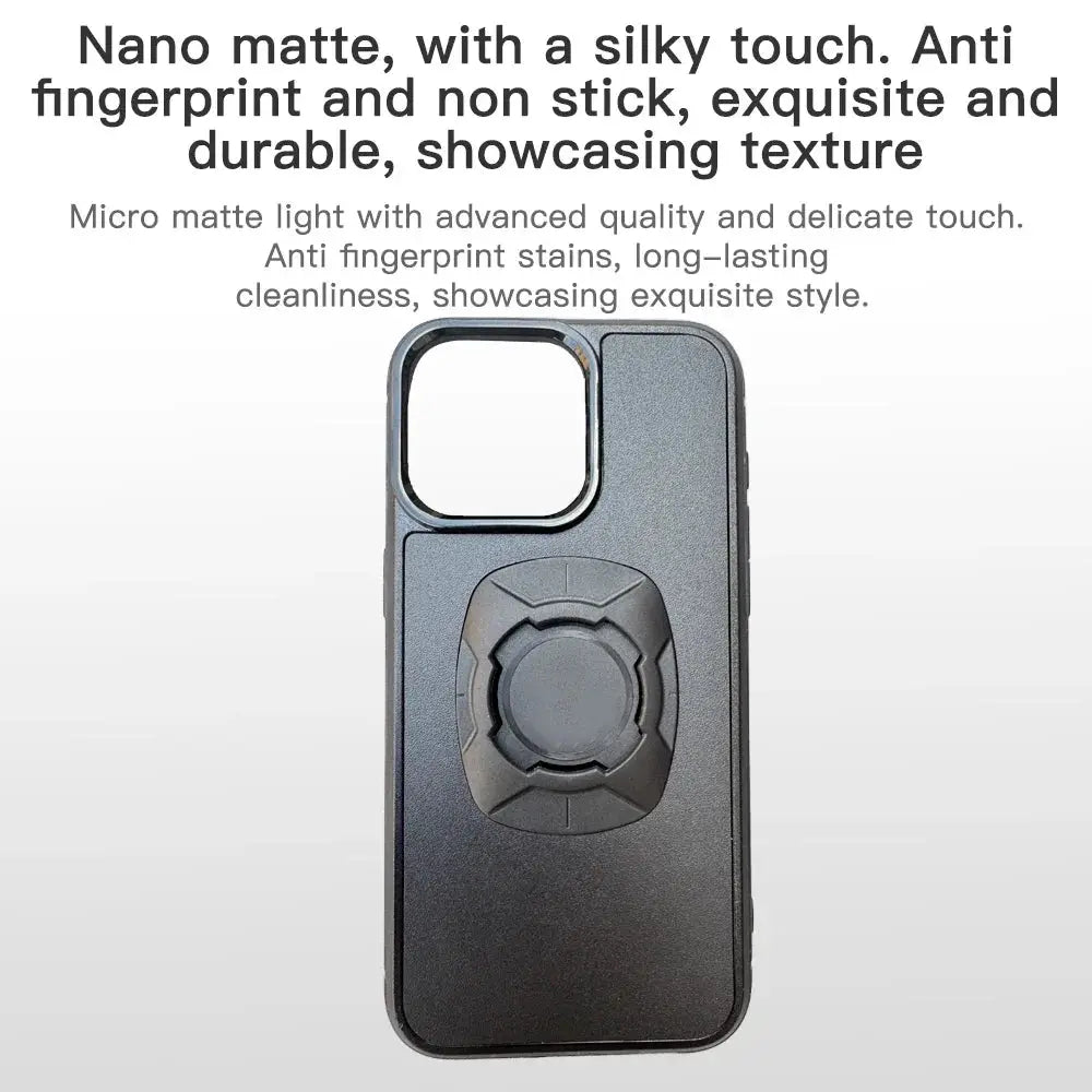 Twsit Quick Lock Phone Case Holder for Motorcycle and Bicycle Quad System Mount for iPhone 14 15 16 Pro Max