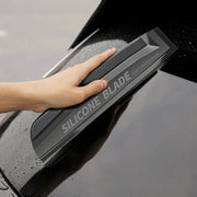 Non Scratch Soft Silicone Squeegee Tools For Car Window Wrap Cleaning Water Wiper Drying Blade Scraper