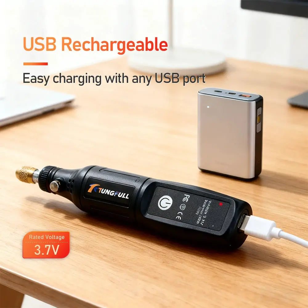 USB Wireless Mini Electric Drill Rotary Tool For Engraving Jewelry Metal Glass Portable Handheld Dremel