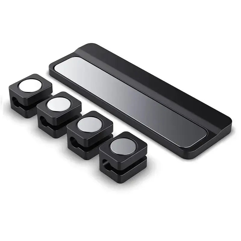 MagnoClip Magnetic Cable Clips Under Desk Cable Management System For Tidy Wires And Easy Access