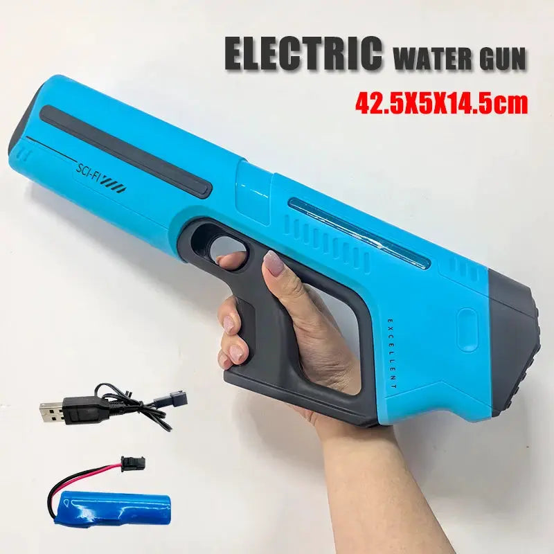 Automatic Firing High Pressure Electric Water Gun For Kids Summer Outdoor Pool Fight Games Water Toy Gift