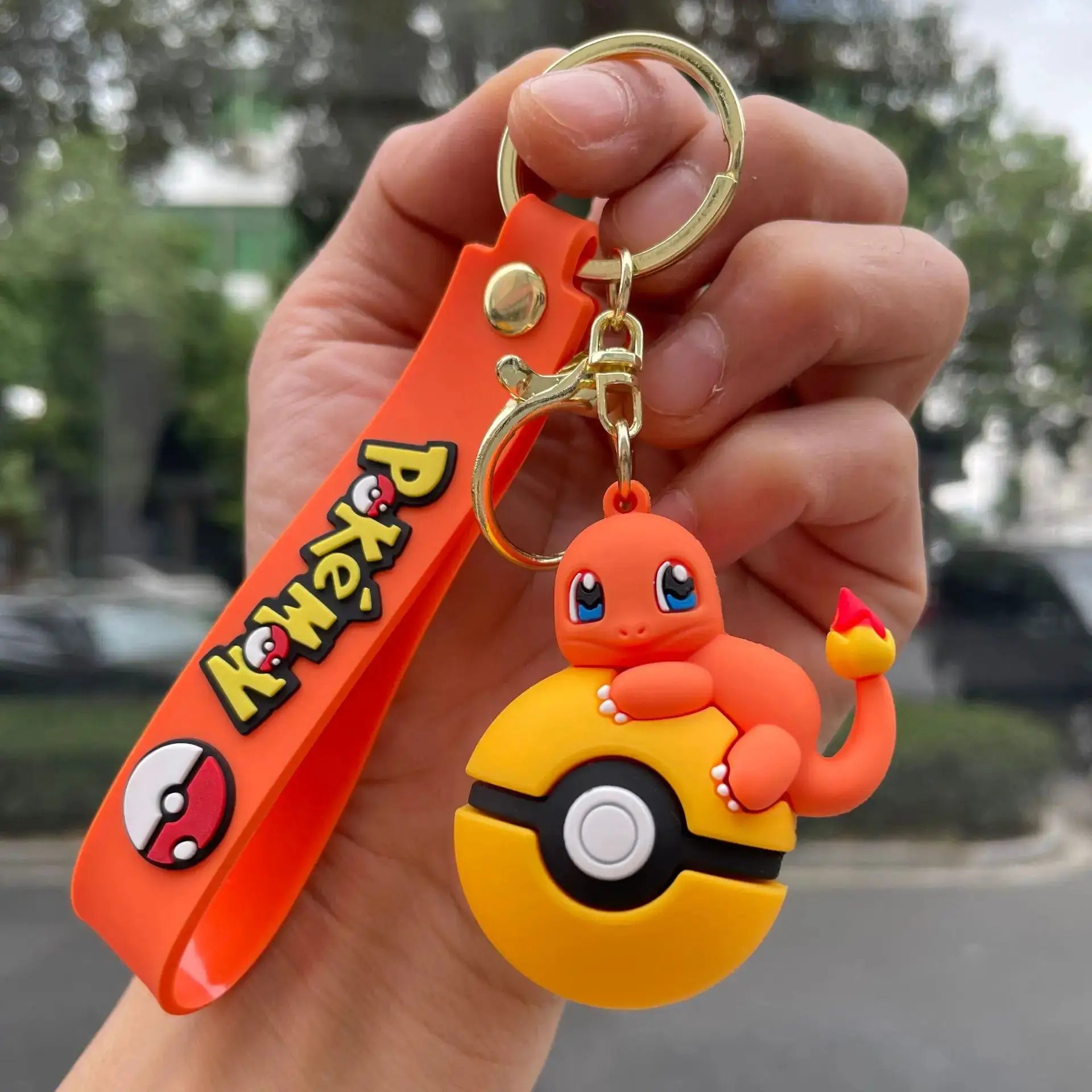 Poké Ball Pikachu Keychain Cute Pokémon Accessory For Men And Women Ideal Gift For Fans
