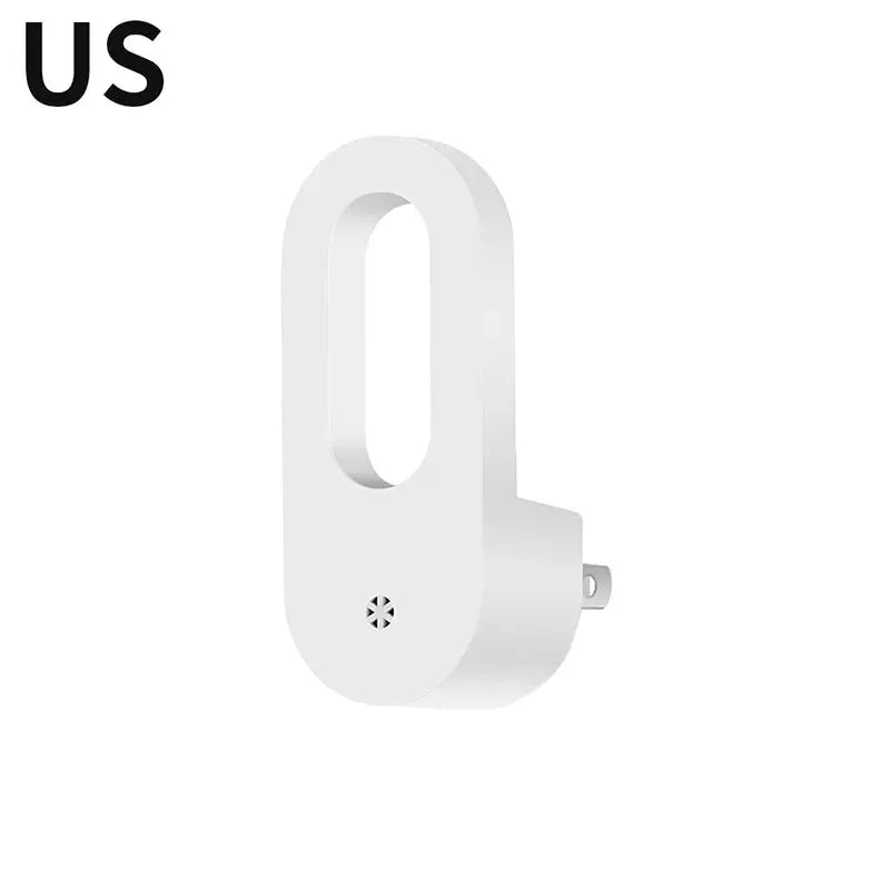 Plug-in wall night light with twilight sensor, warm white, US plug by Simples Market