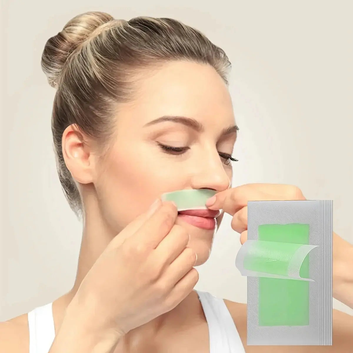 Professional Double Sided Cold Wax Strips For Hair Removal On Legs Body And Face 6 Sticks 10 To 20 Sticks