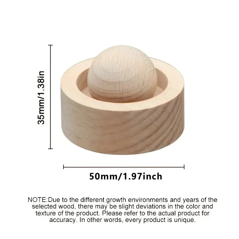 Wooden Mini Essential Oil Diffuser Car And Home Cute Natural Fragrance Diffuser For Bedroom Living Room Bathroom