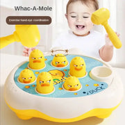 Cartoon Whac A Mole Montessori Baby Toy Educational Toddler Gift Animal Theme Knocking Game Parent Child Board Game Boy