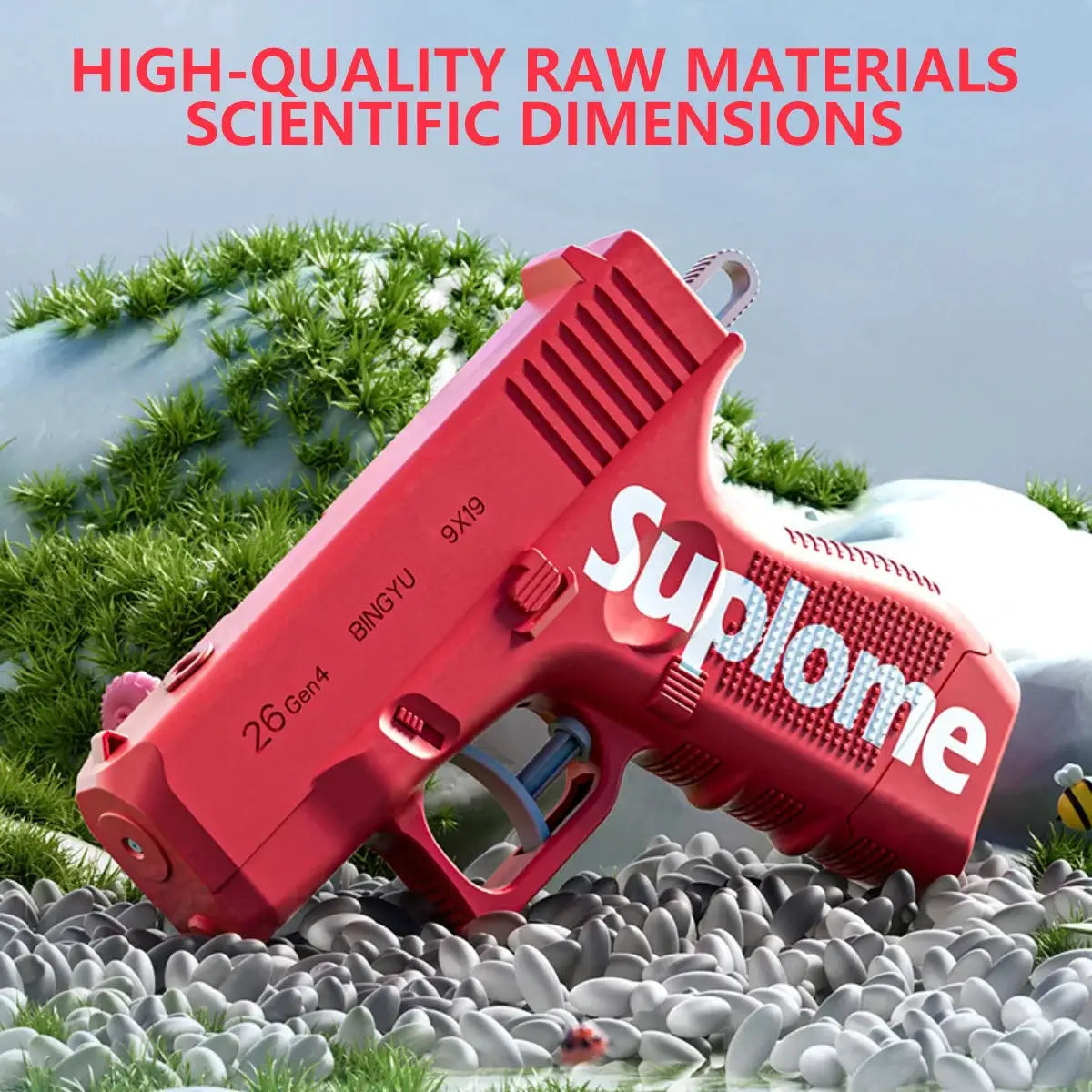 Two Way Handheld Water Gun Toy For Outdoor Summer Play Pool Beach Kids Gift Perfect Mischievous Water Fight