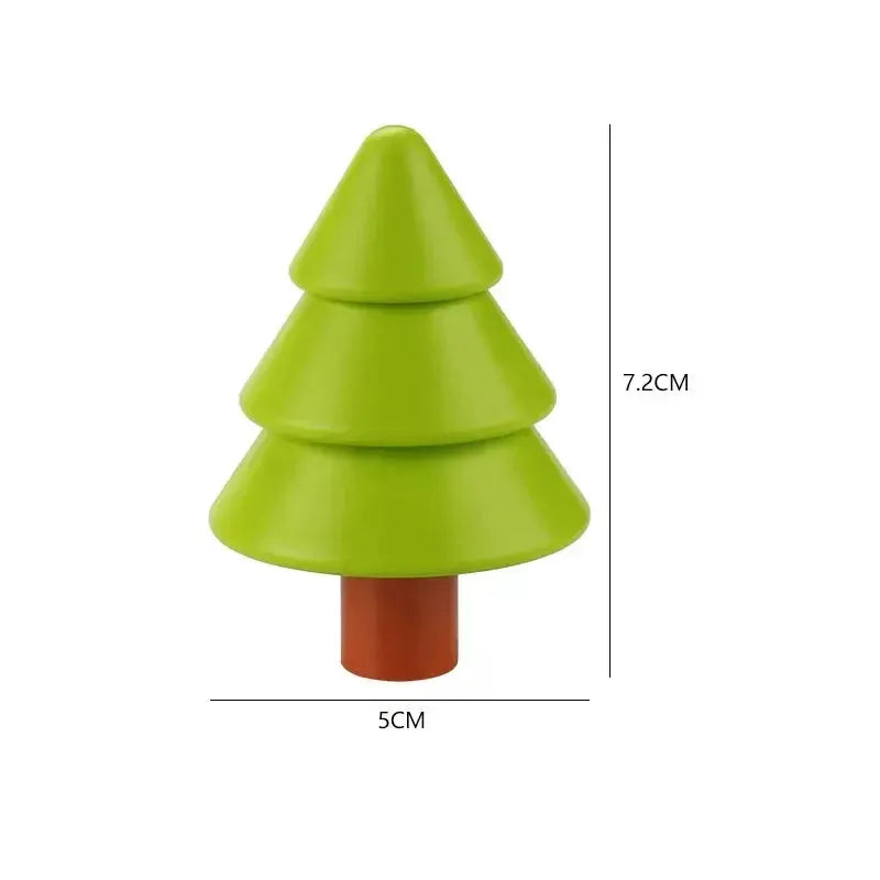 Big Outdoor Building Blocks Forest Plant Series Set For Farm Garden Decor And Kids Toys Bricks