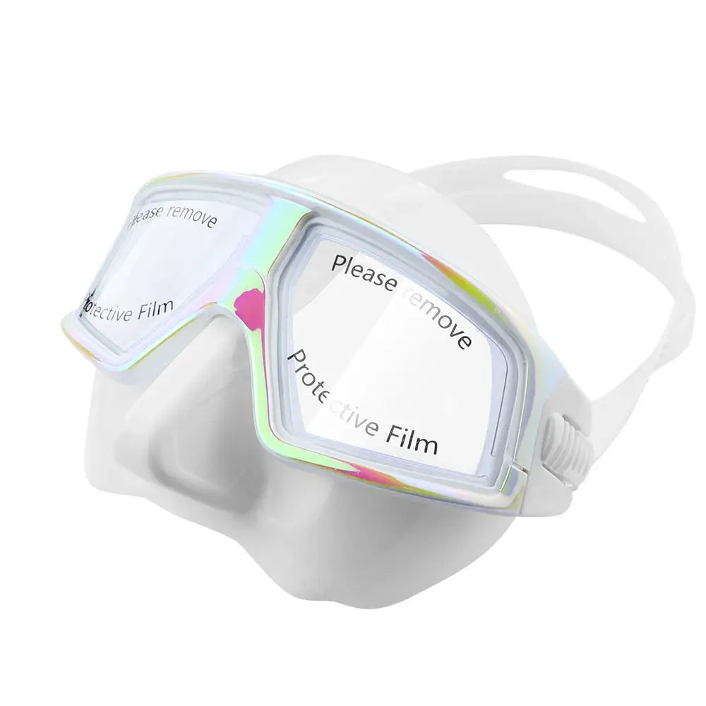 Professional Adult Scuba Diving Mask Set With HD Anti Fog Lens UV Protection Adjustable Snorkeling Goggles For Divers