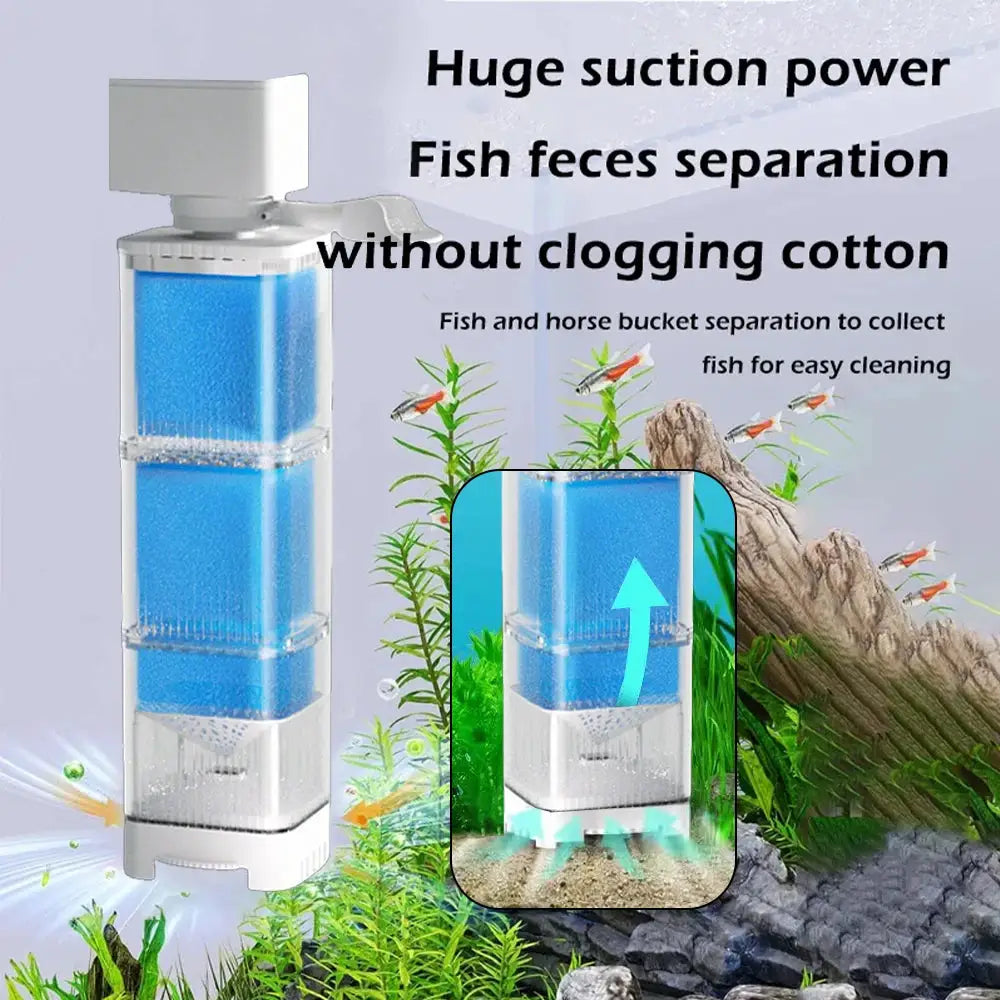 Aquarium Filter Pump Submersible Silent Fish Tank Water Pump For Aeration And Circulation 220V Wave Maker