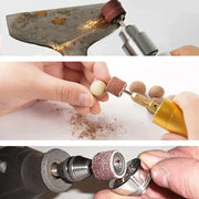 102 Piece 80 Grit Sanding Drums Kit With Sanding Bands And Half Inch And Quarter Inch Mandrels For Dremel Rotary Tools