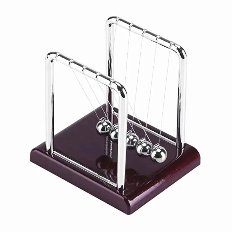 Newton Cradle Desk Toy Energy Conservation Ball Pendulum Kinetic Sculpture Office Decor Gift