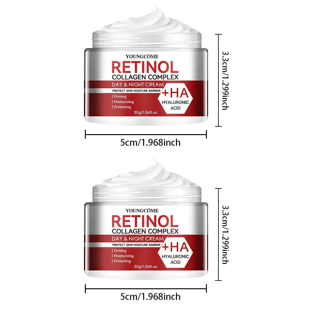 Youngcome Retinol Collagen Facial Care Moisturizing Cream For Deep Hydration And Skin Repair Suitable For Dry Aging Skin