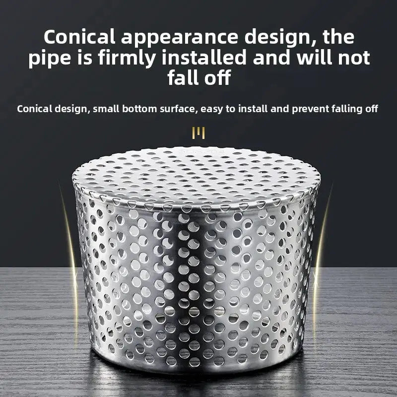 304 stainless steel floor drain insert with perforated anti-rat debris filter by Simples Market