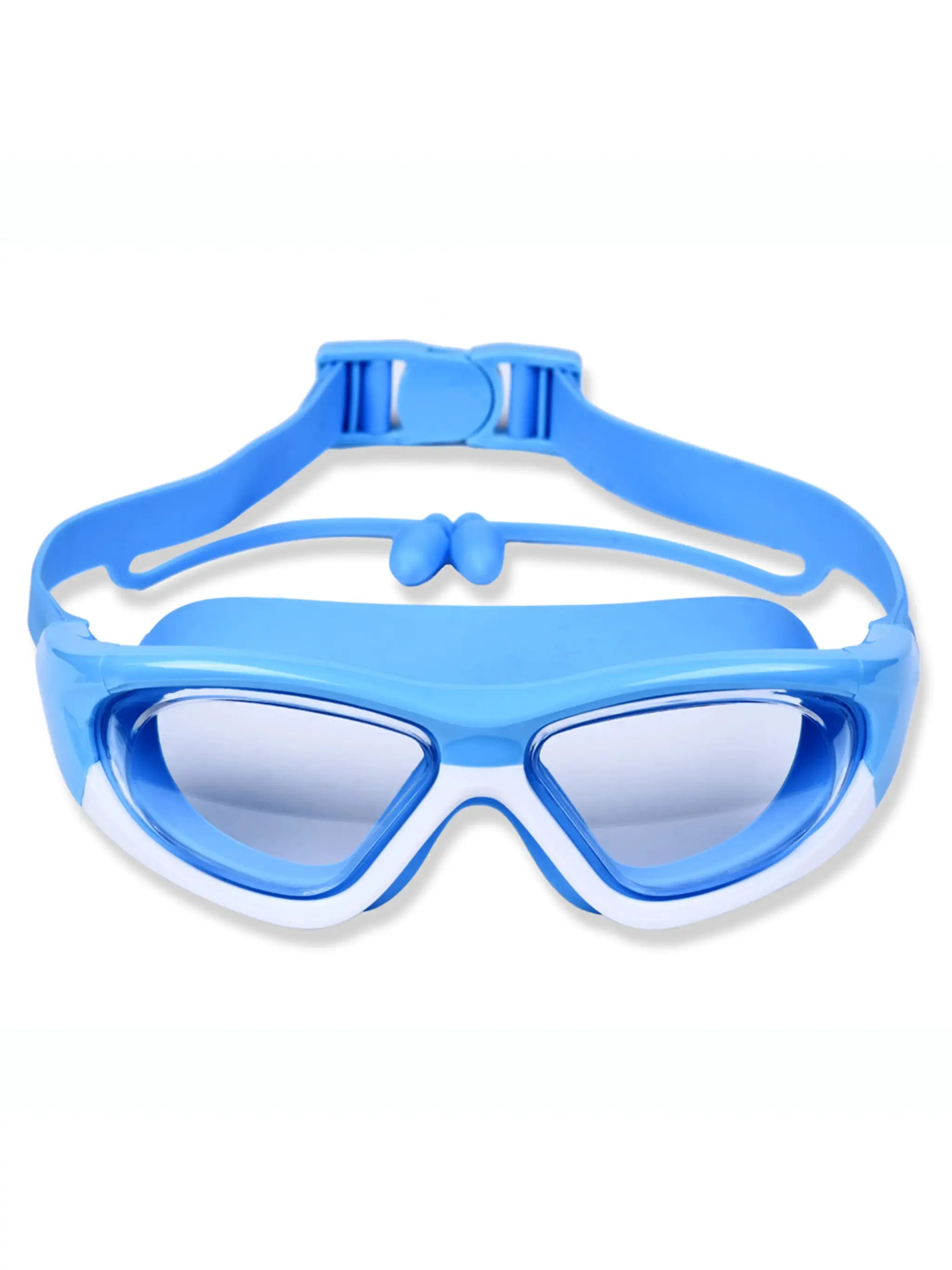 High Definition Children's Swimming Goggles For Boys And Girls Anti Fog Large Frame Silicone Comfort