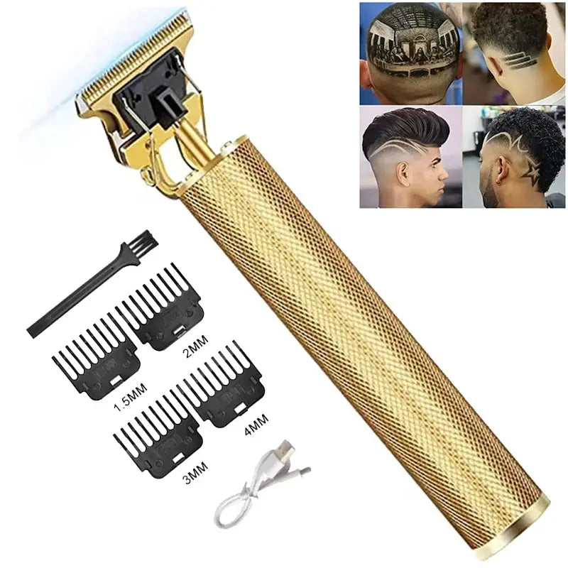 T9 Clipper Electric Hair Cutting Machine Rechargeable Shaver And Trimmer For Men Professional Barber Use