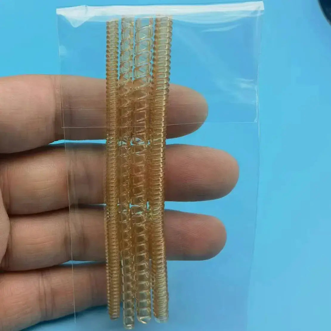Set Of Eight Invisible Silicone Ring Guards Spiral Design For Loose Rings Ring Sizers Plastic