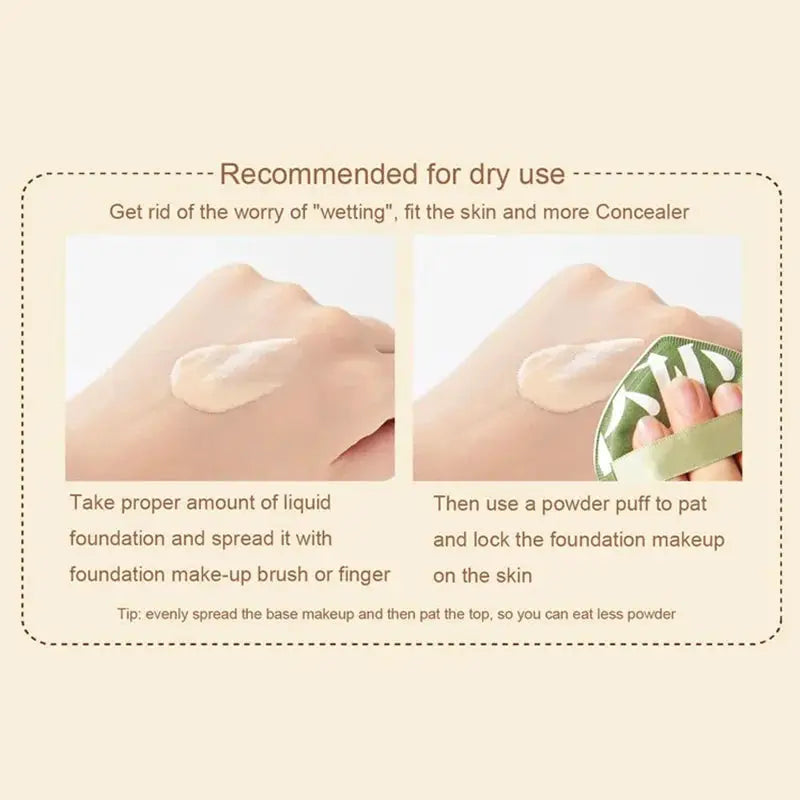 NovaGlam Large Waterdrop Makeup Puff Soft Cotton Candy Sponge For Flawless Foundation And Concealer