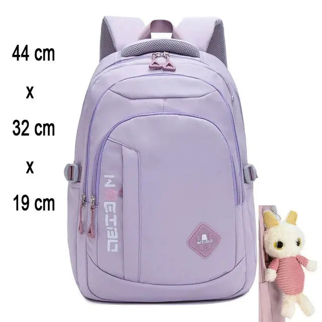 Pink Kawaii School Backpack - Simples Market
