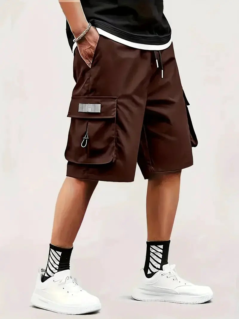 Men's Cargo Shorts, Outdoor, Travel, Casual Sports, Large Pockets, Durable and Comfortable Fabrics, Thin Shorts for Outings 17