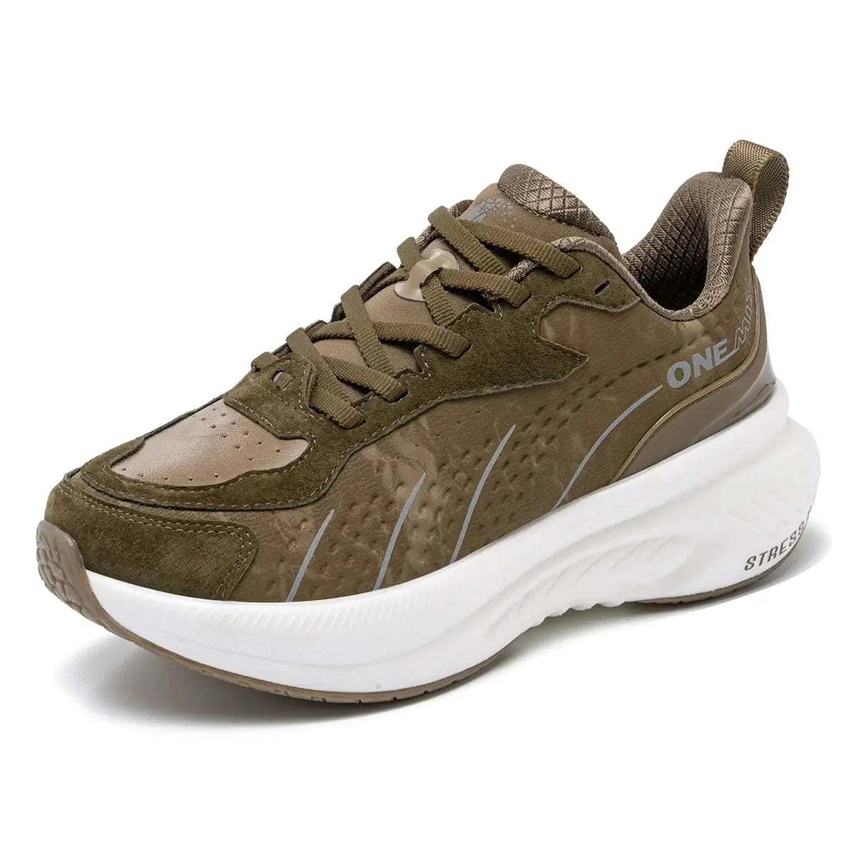 ONEMIX 2025 Winter Training Running Shoes For Men And Women Leather Warm Wear Resistant Jogging Sneakers
