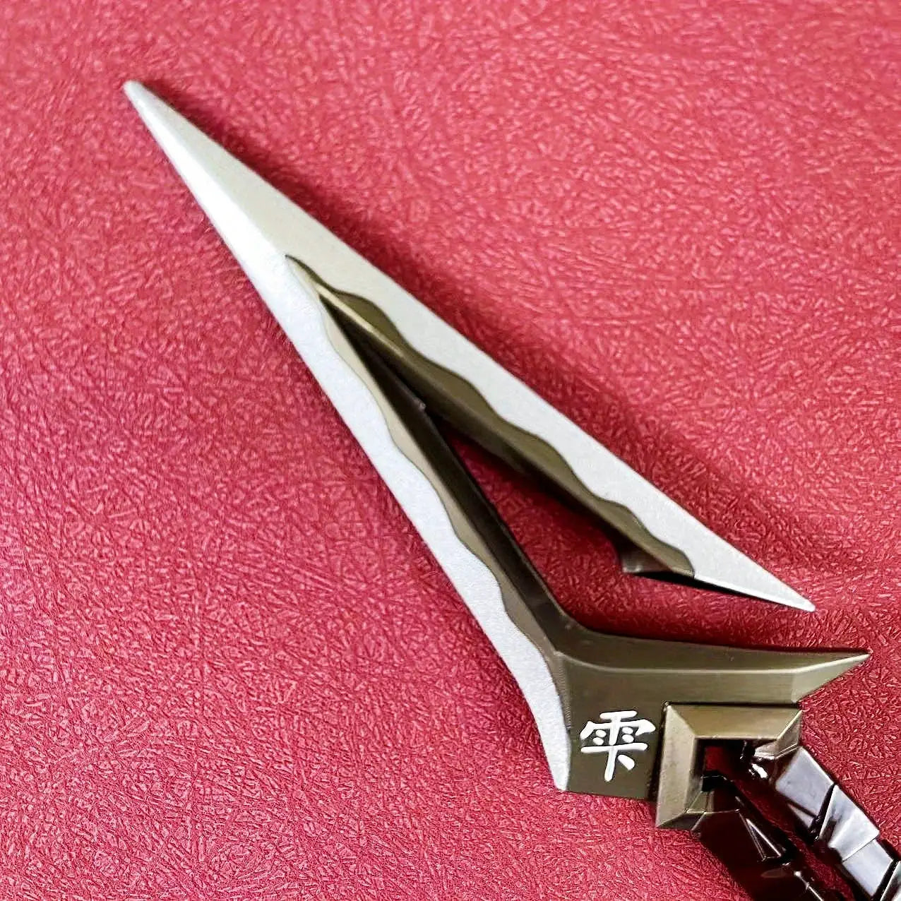 Valorant Ninja Katana Prop Sword Six Point Three Inch Metal Shuriken Anime Cosplay Accessory For Display And Collecting