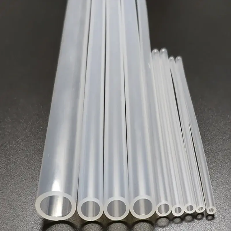 5 Meters Transparent Food Grade Silicone Tube Flexible Tubing for Aquarium Garden Use 2 4 6 8 10 12