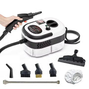 Portable Handheld Steam Cleaner With High Temperature Pressurized Steam For Kitchen And Car Cleaning With Brush Heads