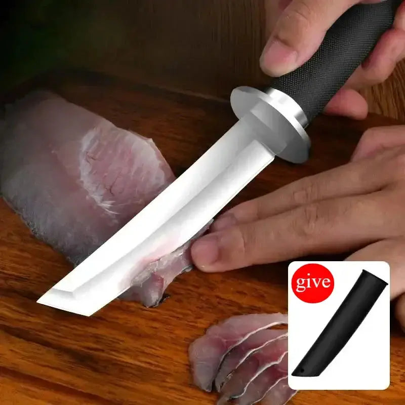 Samurai Inspired Stainless Steel Kitchen Knife Set Multi Purpose Fruit And General Chopping Tools