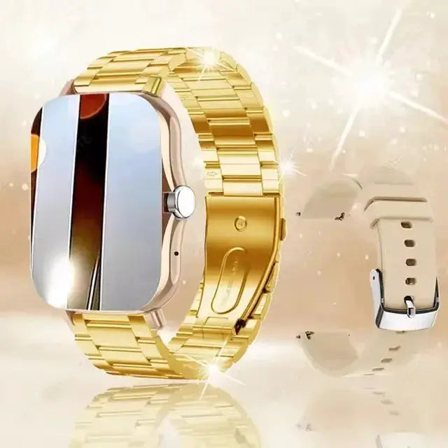 PulseTech 1.83 Inch Waterproof Smartwatch With Sleep Monitoring Pedometer Calls Alerts For IPhone And Android