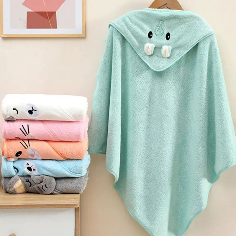 Ultra Soft Baby Bath Towel Absorbent for Newborn Swaddle Wrap Unisex Baby Blanket for Girls and Boys