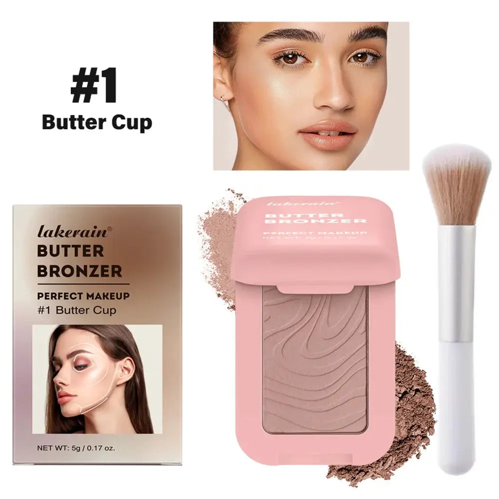 NYX Professional Makeup Matte Bronzer and Highlighter Palette Silky Smooth All Day Radiance