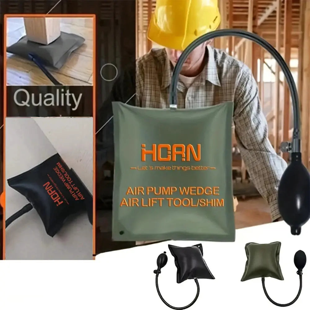 Inflatable Air Bag Wedge With Pump For Door Window Installation And Alignment In Car Repair