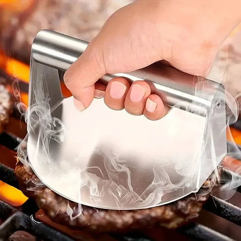 Stainless Steel Smash Burger Press Heavy Duty Patty Maker And Smasher Mold For BBQ Grilling Kitchen Non Stick