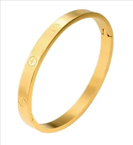 Stainless Steel Zirconia Bracelet For Women Fashion Jewelry Bangles Elegant Accessory