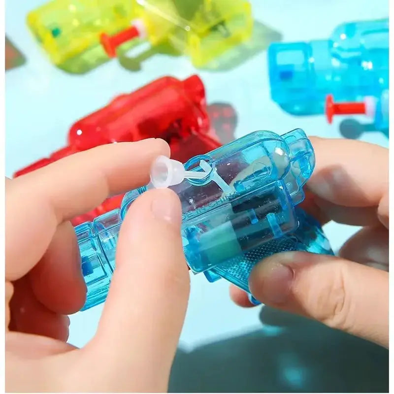 Six Pack Mini Summer Spray Water Guns For Outdoor Play Beach Toys Kids Party Favors Pinata Fillers Pool Fun