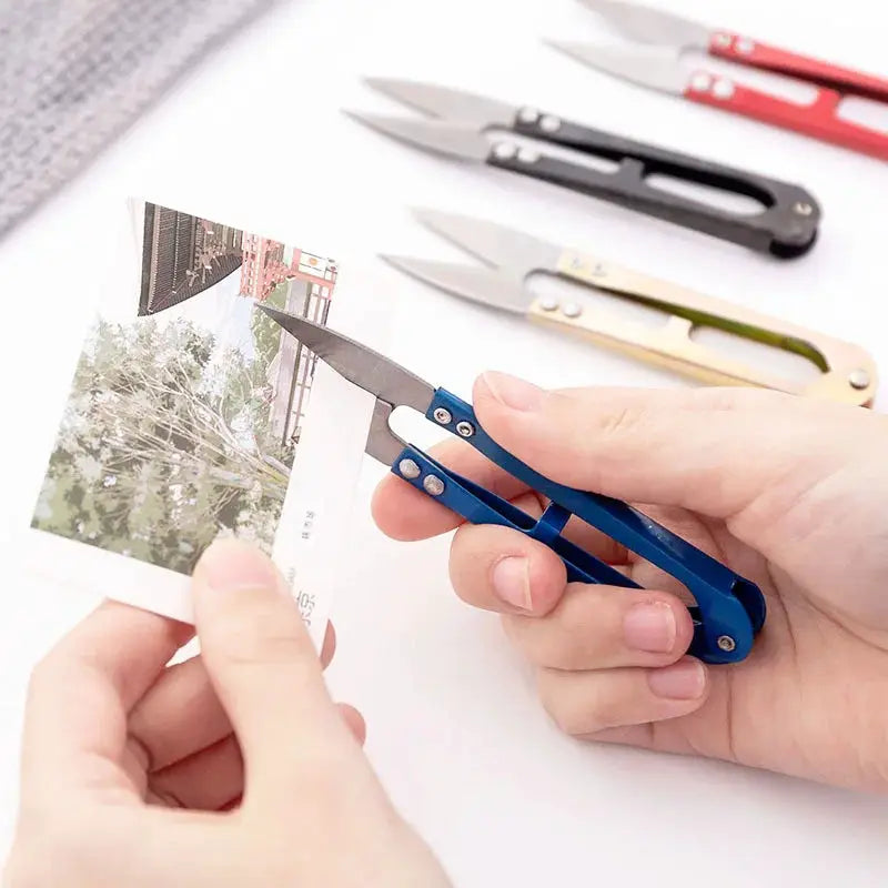Mini Sharp Scissors Gardening Pruning Shears Plant Trimmer Cutter Sewing Cutting Tool Multipurpose