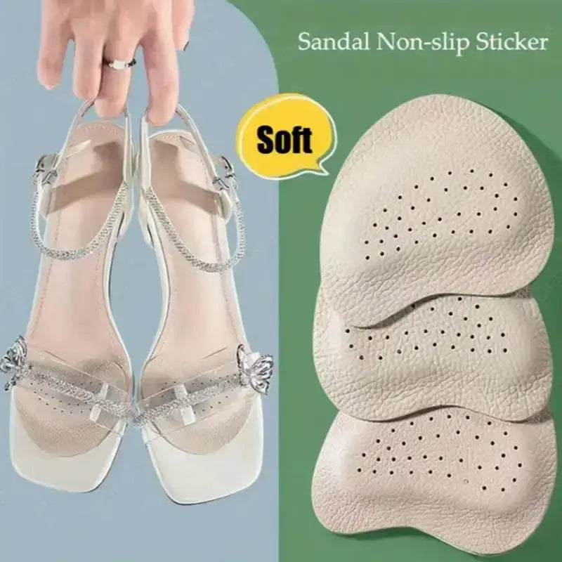 HeelEase Forefoot Pads For High Heels Anti Slip Cushioned Insoles For Pain Relief And Foot Fatigue In Women