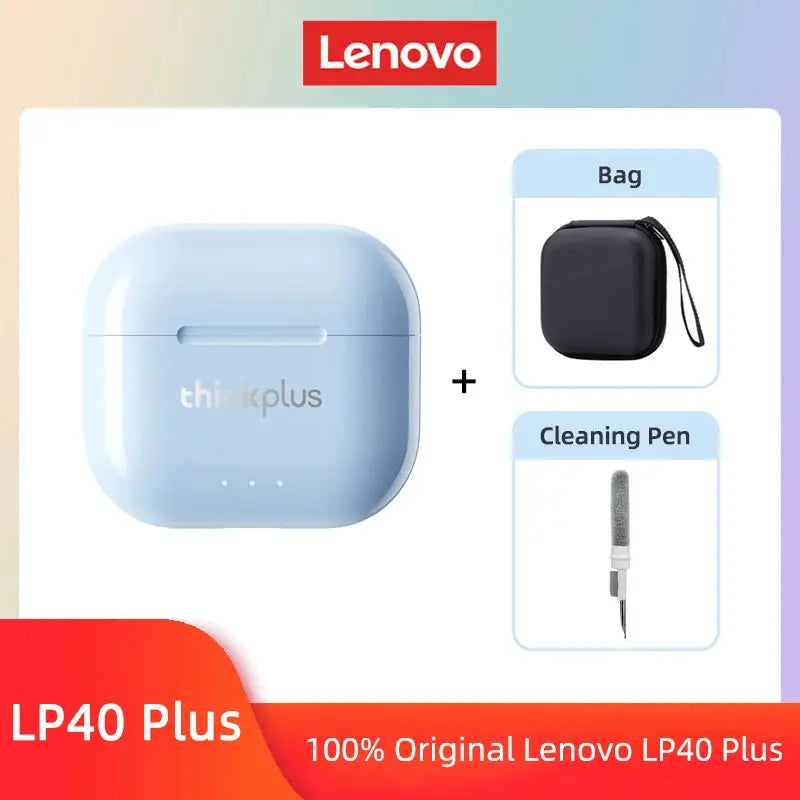 Lenovo LP40 II Earphones Bluetooth 5.3 True Wireless Noise Reduction With Stable Connection And Low Latency
