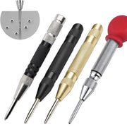 Automatic Center Punch Tool Non Slip Spring Loaded Marking Tool For Woodworking And Metalworking