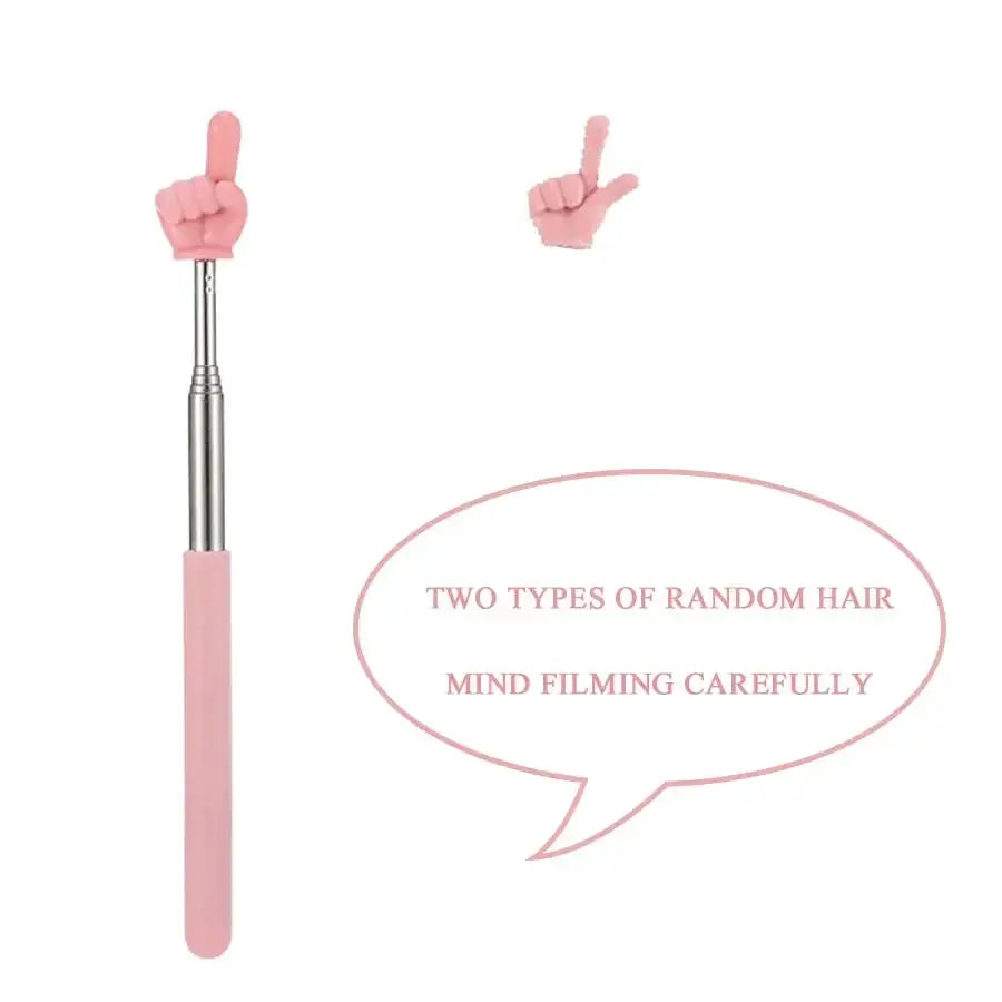 Colorful Finger Reading Sticks Stainless Steel Pointer Telescopic Rod For Kids Teaching And Parent Child Learning