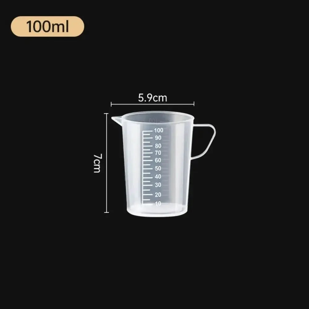100 To 5000ml Thickened Plastic Measuring Cup With Clear Scale Food Grade Beaker For Kitchen And Lab Use