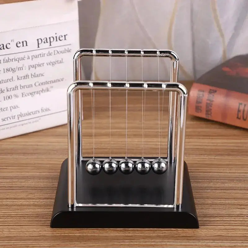 Newton's Cradle Balance Steel Balls Desktop Toy For Physics Science Teaching Stress Relief And Home Decoration